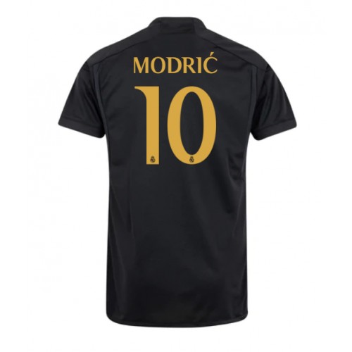 Dres Real Madrid Luka Modric #10 Rezervni 2023-24 Kratak Rukav